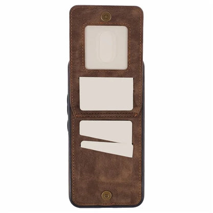 For Samsung Galaxy A14 5G /  A14 4G Case Retro PU+TPU Zippered Wallet Phone Cover