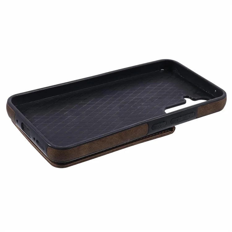 For Samsung Galaxy A14 5G /  A14 4G Case Retro PU+TPU Zippered Wallet Phone Cover