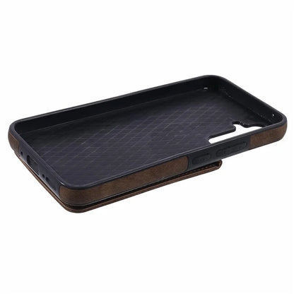 For Samsung Galaxy A14 5G /  A14 4G Case Retro PU+TPU Zippered Wallet Phone Cover