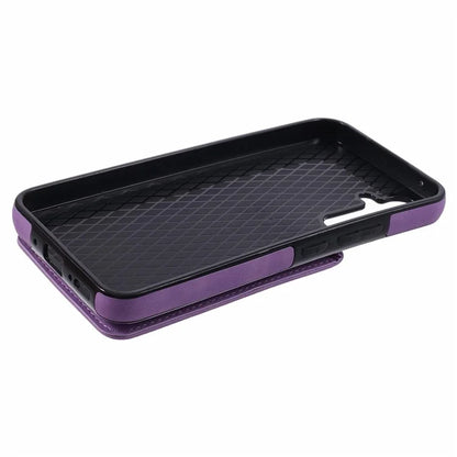 For Samsung Galaxy A14 5G /  A14 4G Case Retro PU+TPU Zippered Wallet Phone Cover