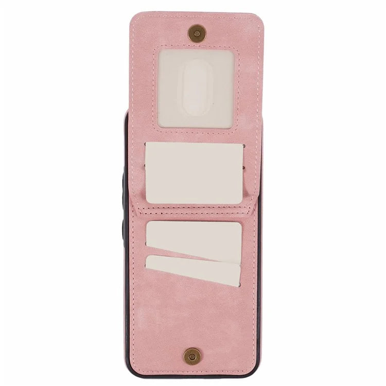 For Samsung Galaxy A14 5G /  A14 4G Case Retro PU+TPU Zippered Wallet Phone Cover