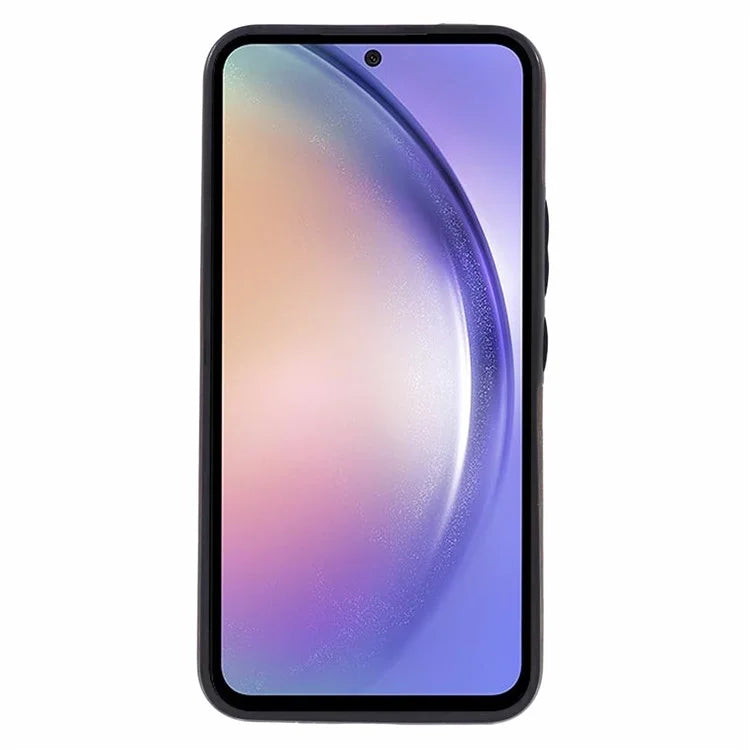 For Samsung Galaxy A54 5G Case  RFID Blocking Retro Texture PU+TPU Phone Cover with Card Slots