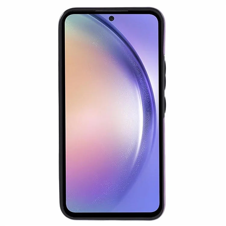For Samsung Galaxy A54 5G Case  RFID Blocking Retro Texture PU+TPU Phone Cover with Card Slots