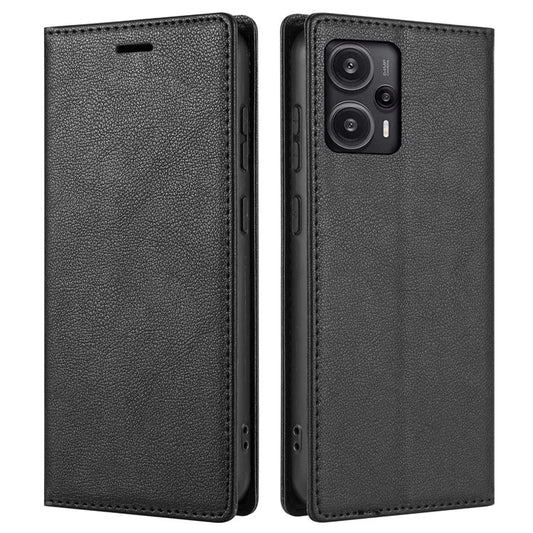 BKS-001 For Xiaomi Redmi Note 12 Turbo / Poco F5 5G Case PU Leather Wallet Mobile Phone Cover