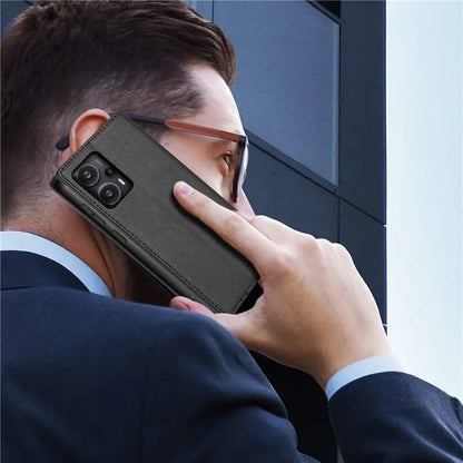 BKS-001 For Xiaomi Redmi Note 12 Turbo / Poco F5 5G Case PU Leather Wallet Mobile Phone Cover