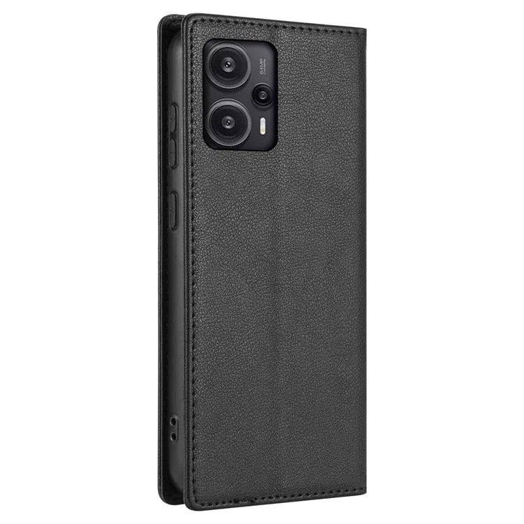BKS-001 For Xiaomi Redmi Note 12 Turbo / Poco F5 5G Case PU Leather Wallet Mobile Phone Cover