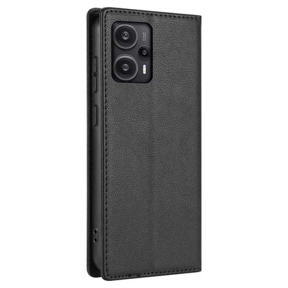 BKS-001 For Xiaomi Redmi Note 12 Turbo / Poco F5 5G Case PU Leather Wallet Mobile Phone Cover