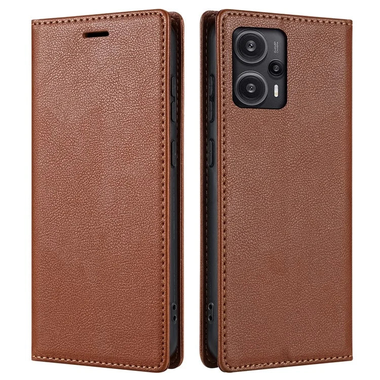 BKS-001 For Xiaomi Redmi Note 12 Turbo / Poco F5 5G Case PU Leather Wallet Mobile Phone Cover