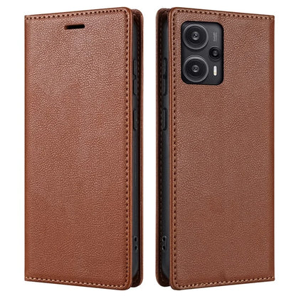 BKS-001 For Xiaomi Redmi Note 12 Turbo / Poco F5 5G Case PU Leather Wallet Mobile Phone Cover
