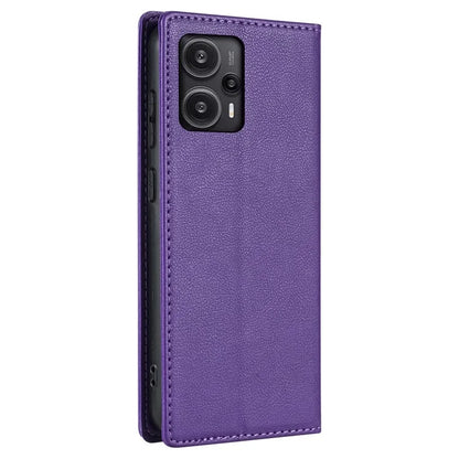 BKS-001 For Xiaomi Redmi Note 12 Turbo / Poco F5 5G Case PU Leather Wallet Mobile Phone Cover