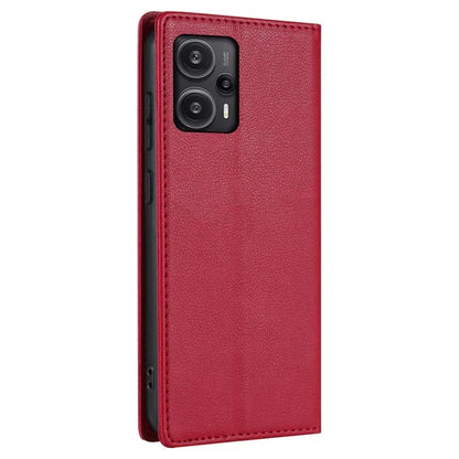 BKS-001 For Xiaomi Redmi Note 12 Turbo / Poco F5 5G Case PU Leather Wallet Mobile Phone Cover