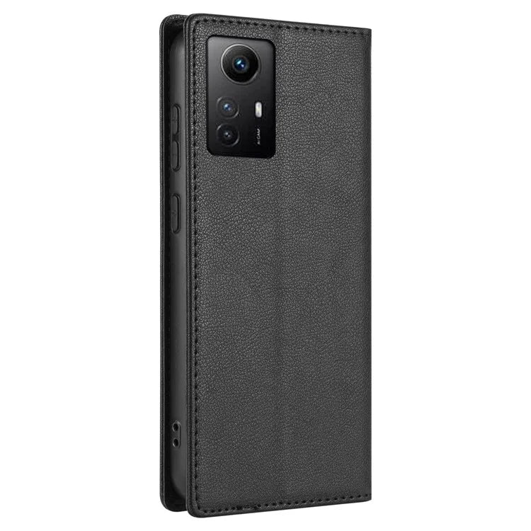 BKS-001 For Xiaomi Redmi Note 12S 4G Case PU Leather Folio Flip Stand Phone Wallet Cover