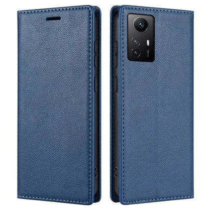 BKS-001 For Xiaomi Redmi Note 12S 4G Case PU Leather Folio Flip Stand Phone Wallet Cover