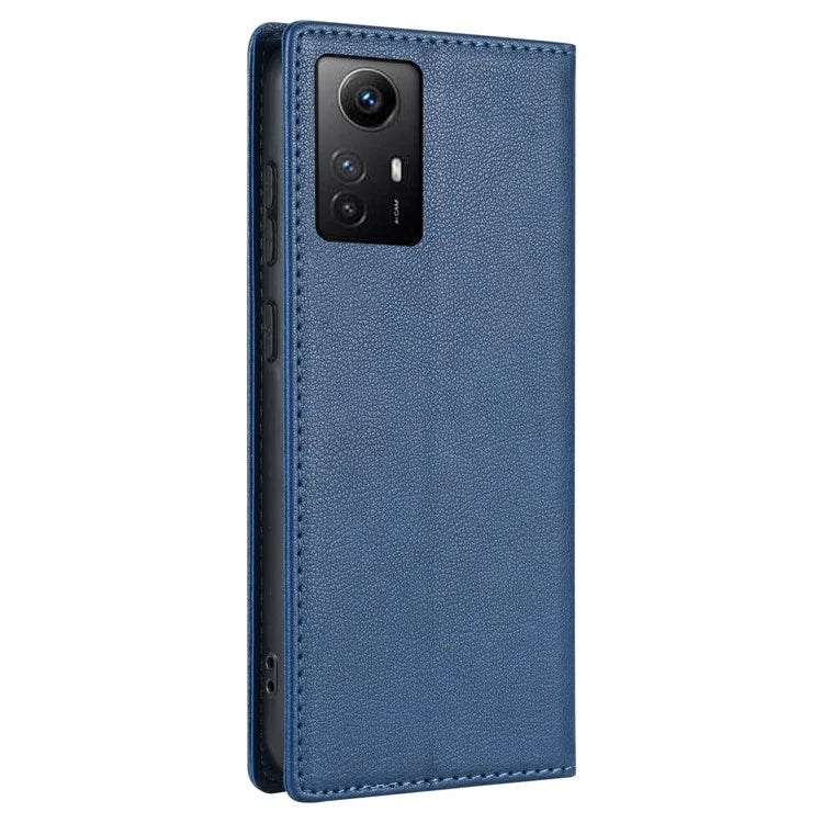 BKS-001 For Xiaomi Redmi Note 12S 4G Case PU Leather Folio Flip Stand Phone Wallet Cover