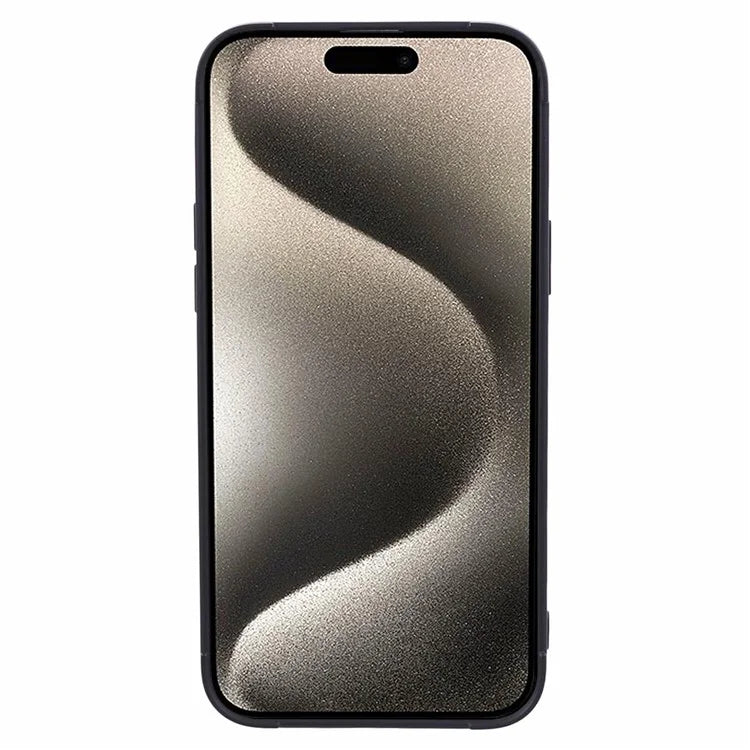 For iPhone 15 Pro Max Case Anti-Fall Down Jacket Texture Phone Cover
