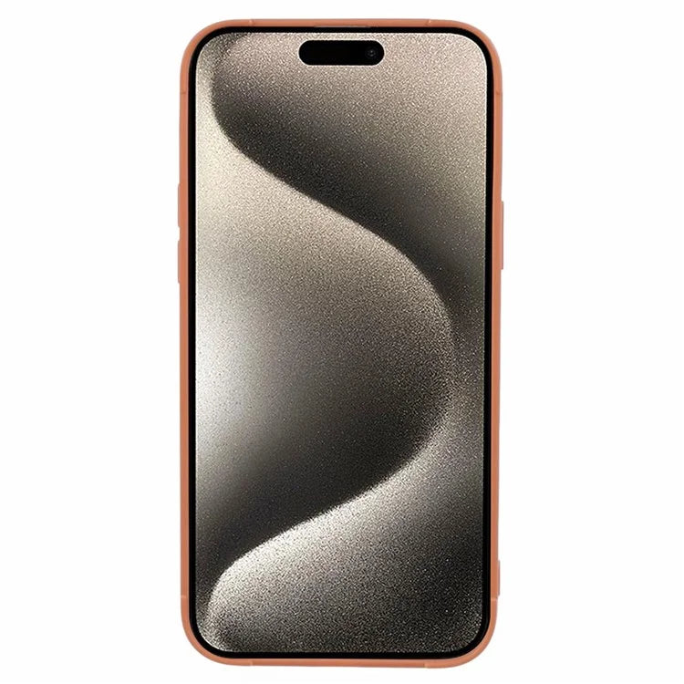 For iPhone 15 Pro Max Case Anti-Fall Down Jacket Texture Phone Cover