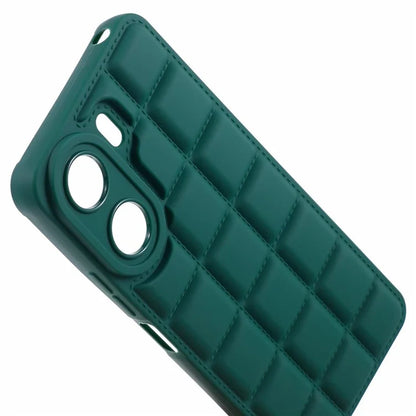 For Xiaomi Redmi 13C 4G / Poco C65 4G Case Grid Down Jacket Texture TPU Phone Cover