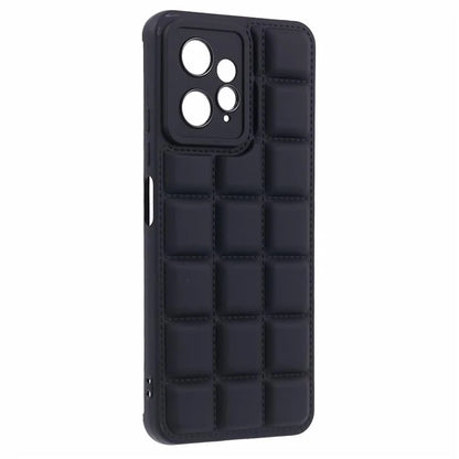 TPU Case for Xiaomi Redmi Note 12 4G Shell Grid Down Jacket Texture Phone Cover