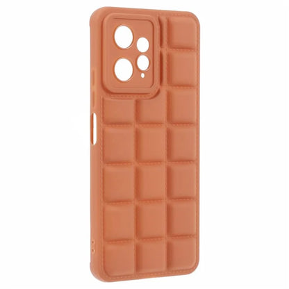TPU Case for Xiaomi Redmi Note 12 4G Shell Grid Down Jacket Texture Phone Cover