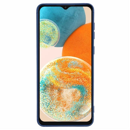 For Samsung Galaxy A23 4G / A23 5G (Global Version) Cell Phone Case Grid Down Jacket Texture TPU Cover
