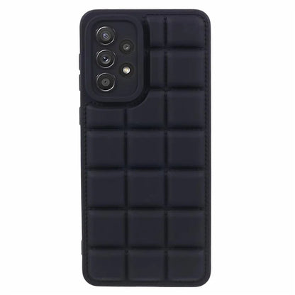 For Samsung Galaxy A23 4G / A23 5G (Global Version) Cell Phone Case Grid Down Jacket Texture TPU Cover