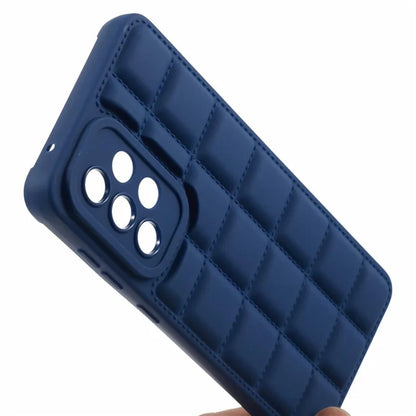 For Samsung Galaxy A32 5G / M32 5G Grid Down Jacket Texture Cell Phone Case TPU Cover