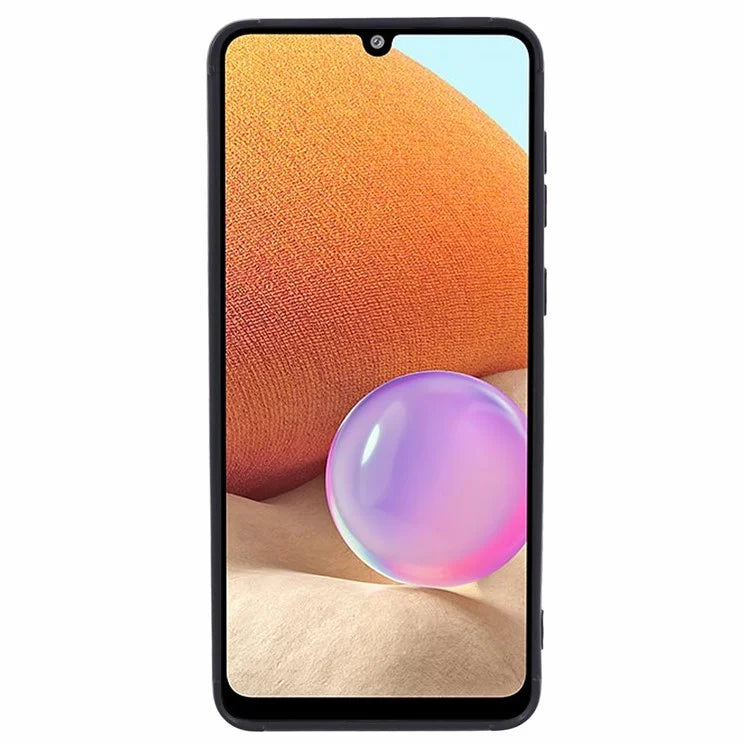 For Samsung Galaxy A33 5G Case TPU Anti-drop Grid Down Jacket Texture Protective Shell