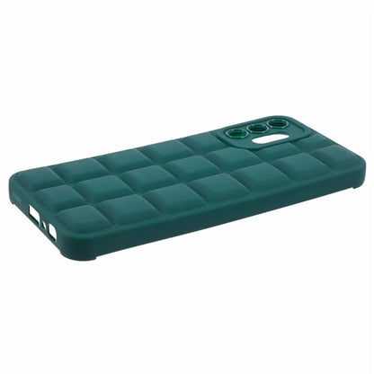 For Samsung Galaxy A13 4G / 5G / A04s 4G (164.7 x 76.7 x 9.1 mm) Case Down Jacket Texture Soft TPU Cell Phone Cases