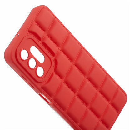For Samsung Galaxy A13 4G / 5G / A04s 4G (164.7 x 76.7 x 9.1 mm) Case Down Jacket Texture Soft TPU Cell Phone Cases