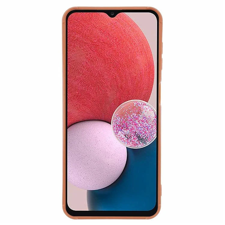 For Samsung Galaxy A13 4G / 5G / A04s 4G (164.7 x 76.7 x 9.1 mm) Case Down Jacket Texture Soft TPU Cell Phone Cases