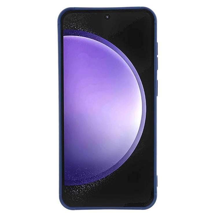 For Samsung Galaxy S23 FE Case Slim-Fit Grid Down Jacket Texture Phone Shell