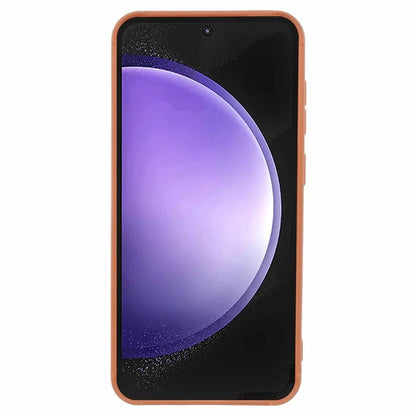 For Samsung Galaxy S23 FE Case Slim-Fit Grid Down Jacket Texture Phone Shell
