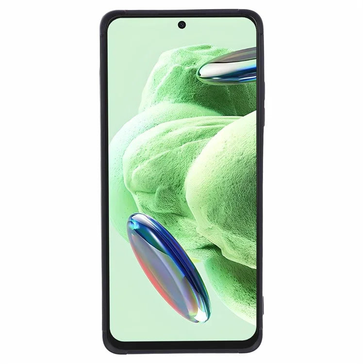 For Xiaomi Redmi Note 12 5G (Global) Shockproof Case Down Jacket Texture Soft TPU Cell Phone Protector