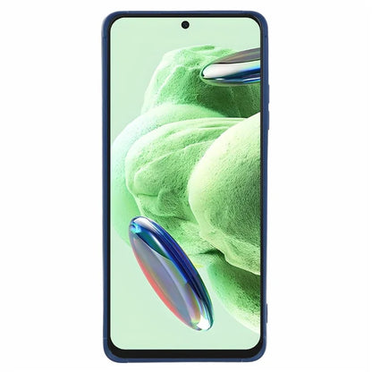 For Xiaomi Redmi Note 12 5G (Global) Shockproof Case Down Jacket Texture Soft TPU Cell Phone Protector