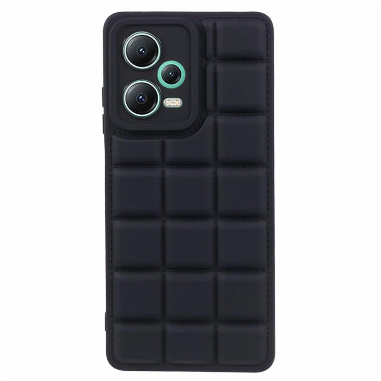 Down Jacket Texture TPU Case for Xiaomi Redmi Note 12 Pro 5G Slim Case Anti-Drop Cell Phone Cover