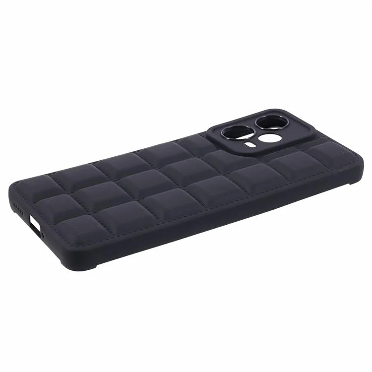 Down Jacket Texture TPU Case for Xiaomi Redmi Note 12 Pro 5G Slim Case Anti-Drop Cell Phone Cover