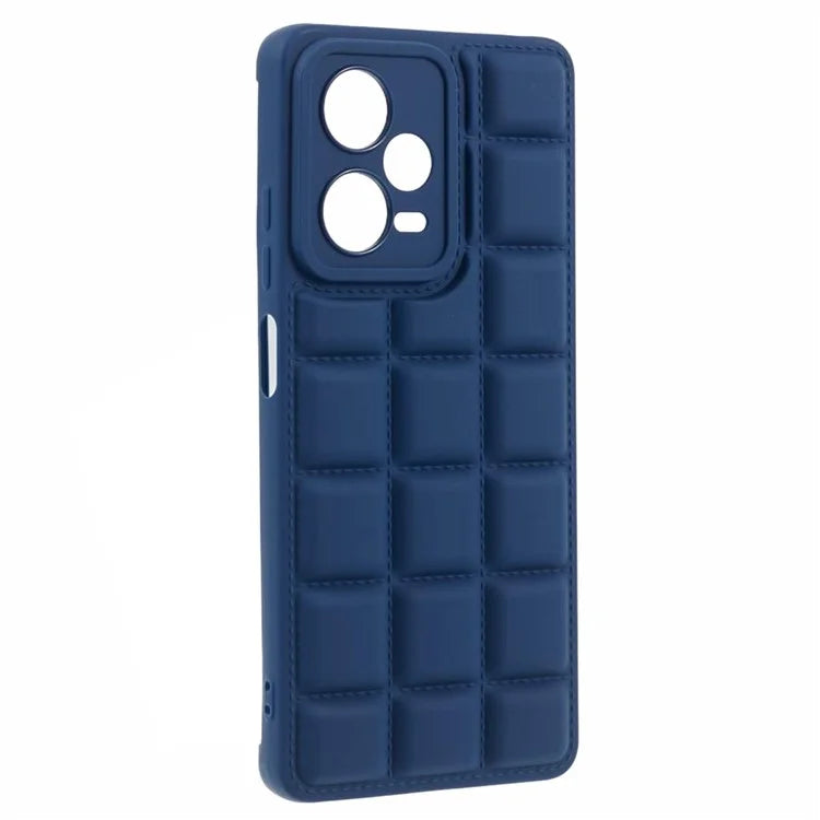 Down Jacket Texture TPU Case for Xiaomi Redmi Note 12 Pro 5G Slim Case Anti-Drop Cell Phone Cover