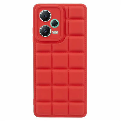 Down Jacket Texture TPU Case for Xiaomi Redmi Note 12 Pro 5G Slim Case Anti-Drop Cell Phone Cover