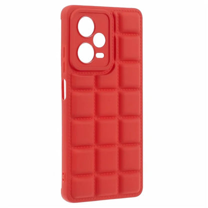 Down Jacket Texture TPU Case for Xiaomi Redmi Note 12 Pro 5G Slim Case Anti-Drop Cell Phone Cover