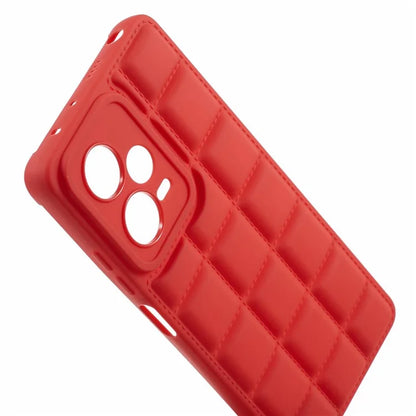 Down Jacket Texture TPU Case for Xiaomi Redmi Note 12 Pro 5G Slim Case Anti-Drop Cell Phone Cover