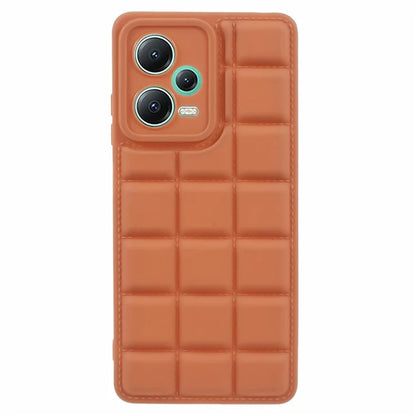 Down Jacket Texture TPU Case for Xiaomi Redmi Note 12 Pro 5G Slim Case Anti-Drop Cell Phone Cover