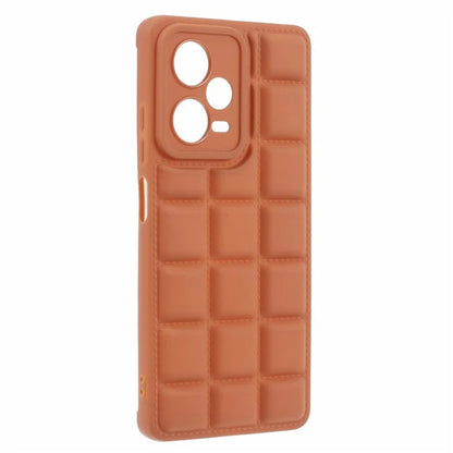 Down Jacket Texture TPU Case for Xiaomi Redmi Note 12 Pro 5G Slim Case Anti-Drop Cell Phone Cover