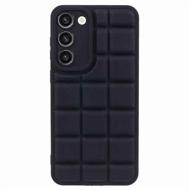 For Samsung Galaxy S23+ Case Down Jacket Texture Soft TPU Slim Phone Cover