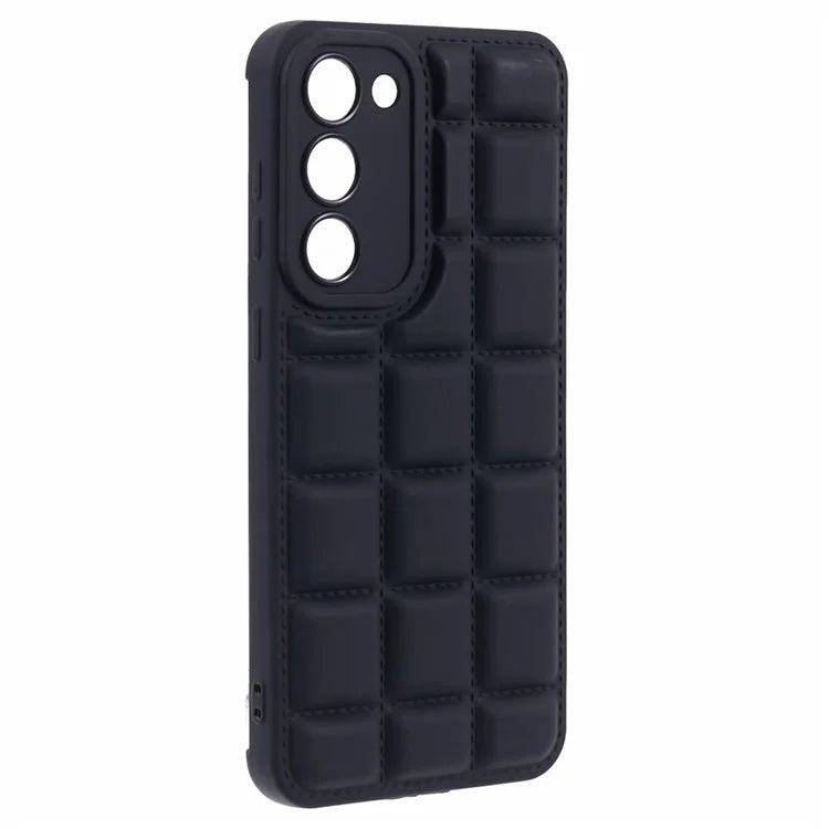 For Samsung Galaxy S23+ Case Down Jacket Texture Soft TPU Slim Phone Cover