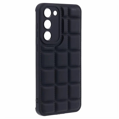 For Samsung Galaxy S23+ Case Down Jacket Texture Soft TPU Slim Phone Cover