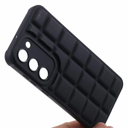 For Samsung Galaxy S23+ Case Down Jacket Texture Soft TPU Slim Phone Cover