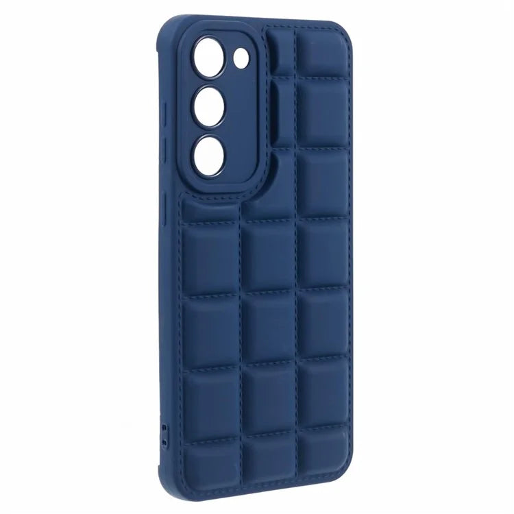 For Samsung Galaxy S23+ Case Down Jacket Texture Soft TPU Slim Phone Cover