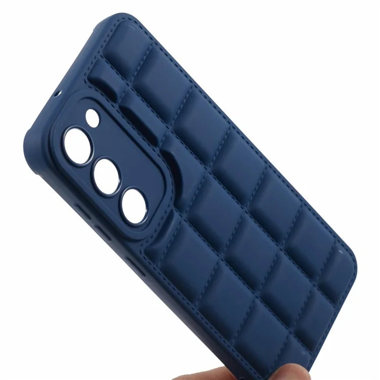 For Samsung Galaxy S23+ Case Down Jacket Texture Soft TPU Slim Phone Cover