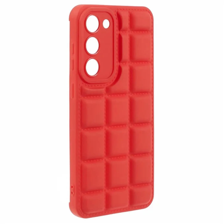 For Samsung Galaxy S23+ Case Down Jacket Texture Soft TPU Slim Phone Cover