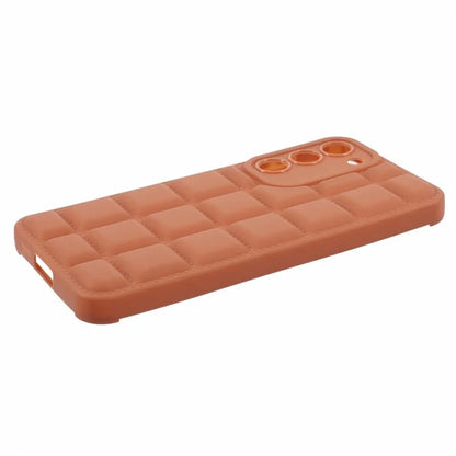 For Samsung Galaxy S23+ Case Down Jacket Texture Soft TPU Slim Phone Cover